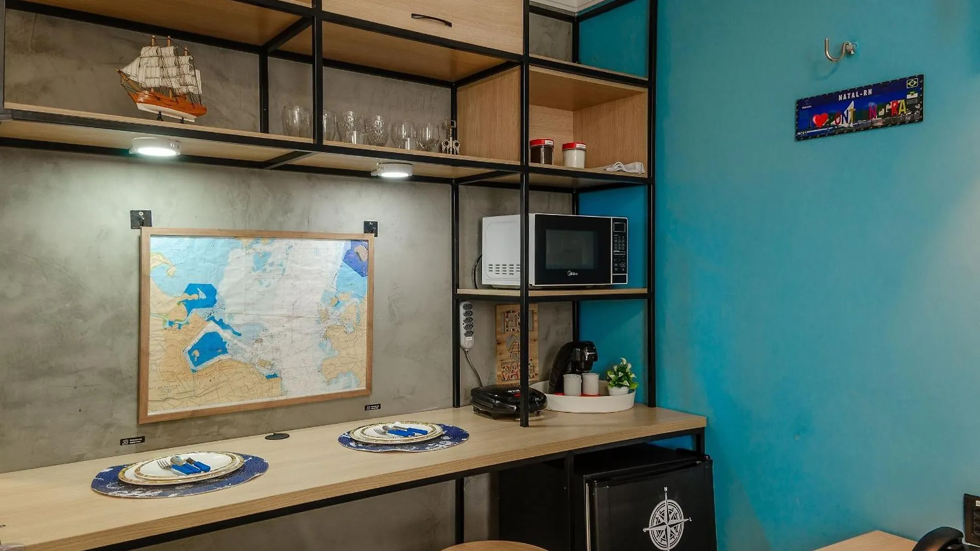 Suite Pe Na Areia Com Piscina, Wifi E Estacionamento Em Ponta Negra Natal 4*,